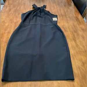 TAYLOR, Black Halter Cocktail Dress, Size 14, NWT